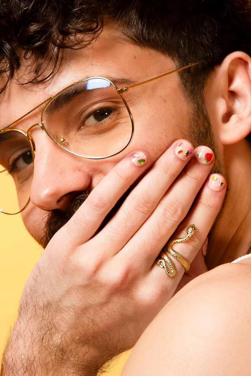 omY Yummy Nail Art Stickers - 120 Stickers, Waterproof, Durable, Fun, Creative Designs | Strong Enough to Last Through Hand Washing - Easy to Apply, Safe, Non-Toxic | Age 6 and Up - Image 5